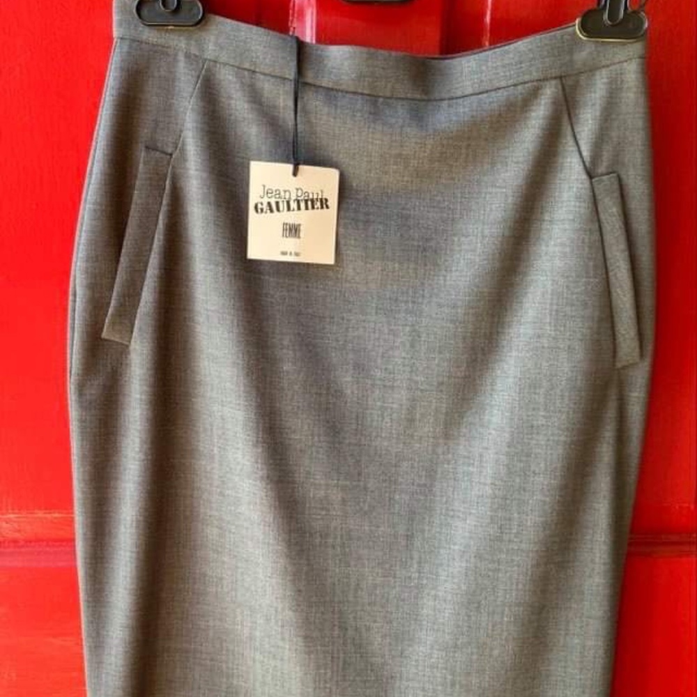 Jean Paul Gaultier Gray Women's Skirt